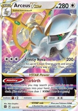 Pokémon Arceus VSTAR (BRS 123) 78983903