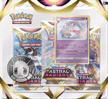 Pokémon Sylveon Astral Radiance - 3-Pack Blister 84215007