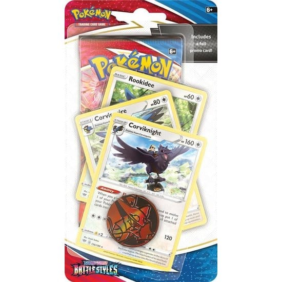 Pokémon Corviknight Battle Styles - Premium Checklane Blister 820650808265