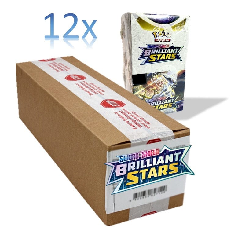 pokemon brilliant stars booster box case Brilliant Stars 18-pack Booster Box - Case