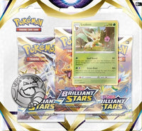 Load image into Gallery viewer, Pokémon Leafeon Brilliant Stars - 3-Pack Blister 74633695
