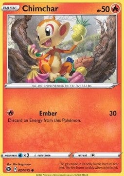 Pokémon Chimchar Brilliant Stars Bundel 40 34727903