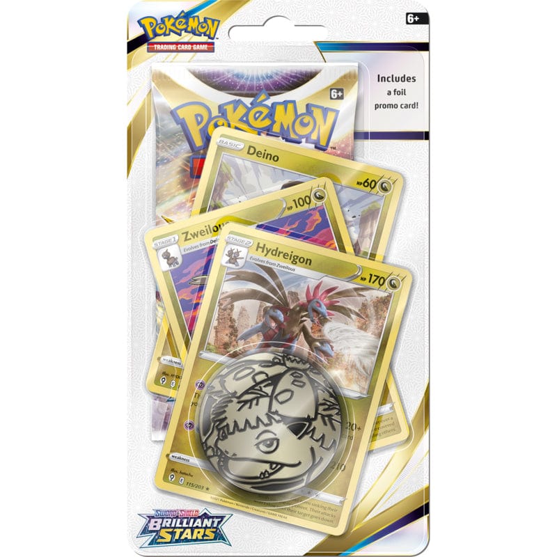 Pokémon Hydreigon Brilliant Stars - Premium Checklane Blister 95503071