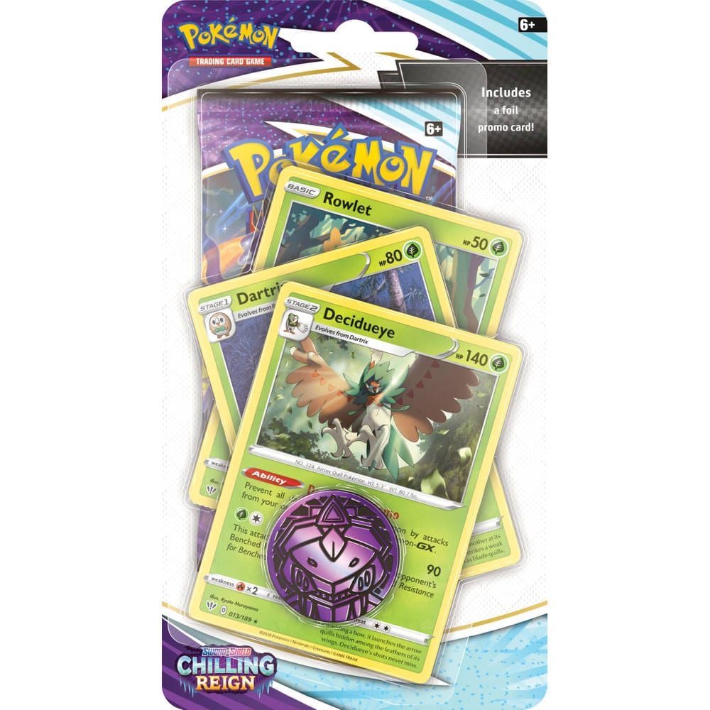 Pokémon Decidueye Chilling Reign - Premium Checklane Blister 94325471