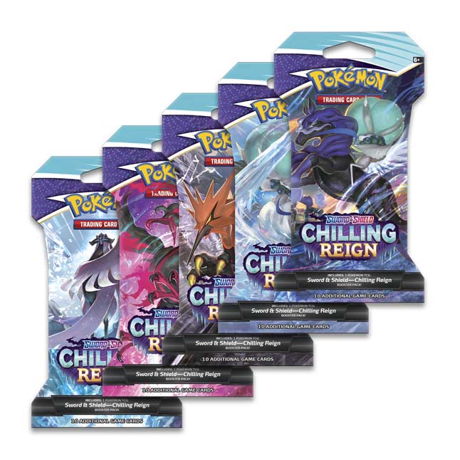 Pokémon Chilling Reign - Sleeved booster pack 04647391