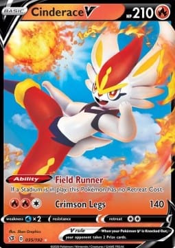 Pokémon Cinderace V (RCL 35) 36581343