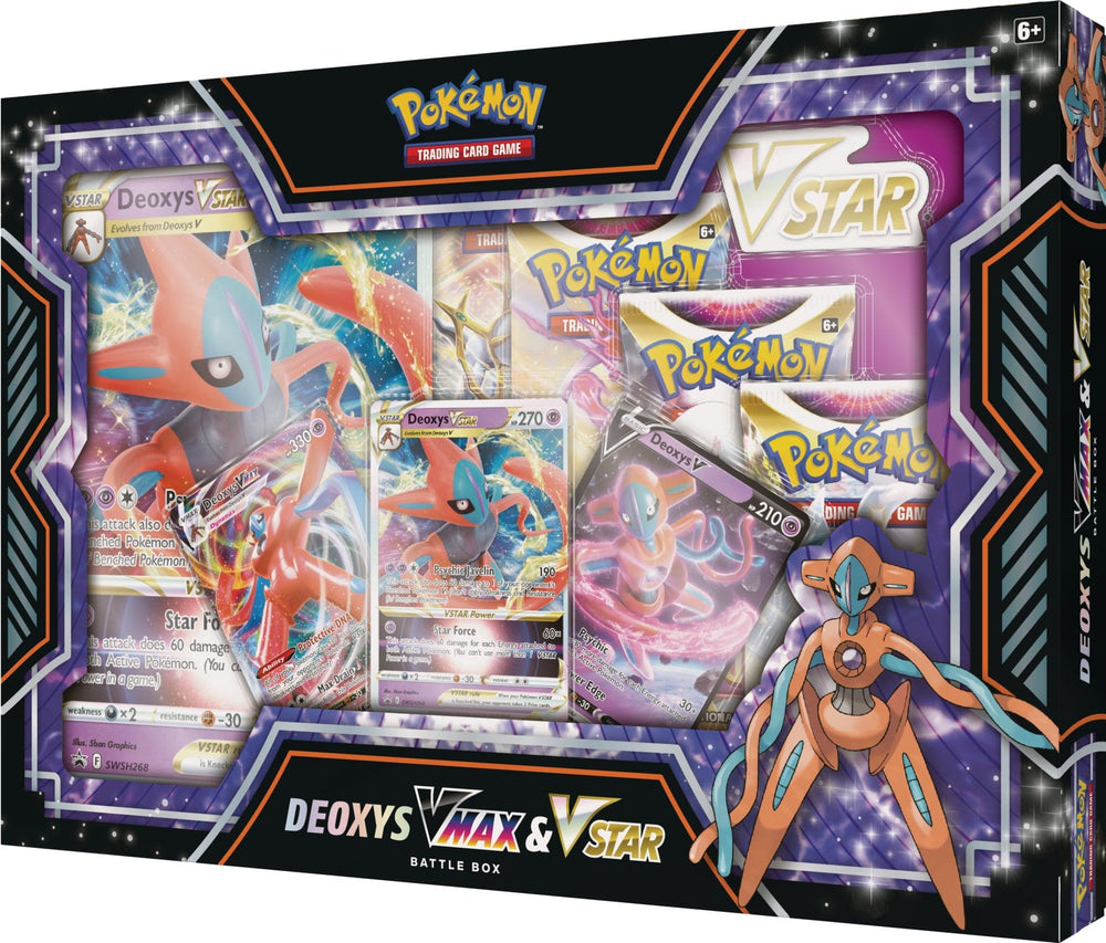 Pokémon Deoxys VMAX & VSTAR Battle Box 820650850882