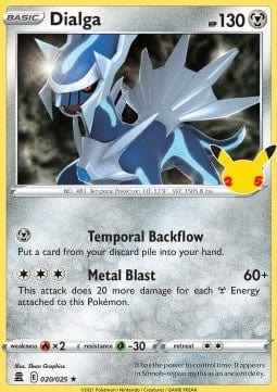 Pokémon Dialga (CEL 020) 18957279