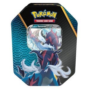 Pokémon Divergent Powers Tins: Hisuian Samurott V Tin 820650850448