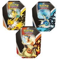 Load image into Gallery viewer, Pokémon Eevee Evolutions Tin - Artset (3x) 820650809057
