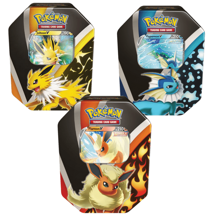 Pokémon Eevee Evolutions Tin - Artset (3x) 820650809057