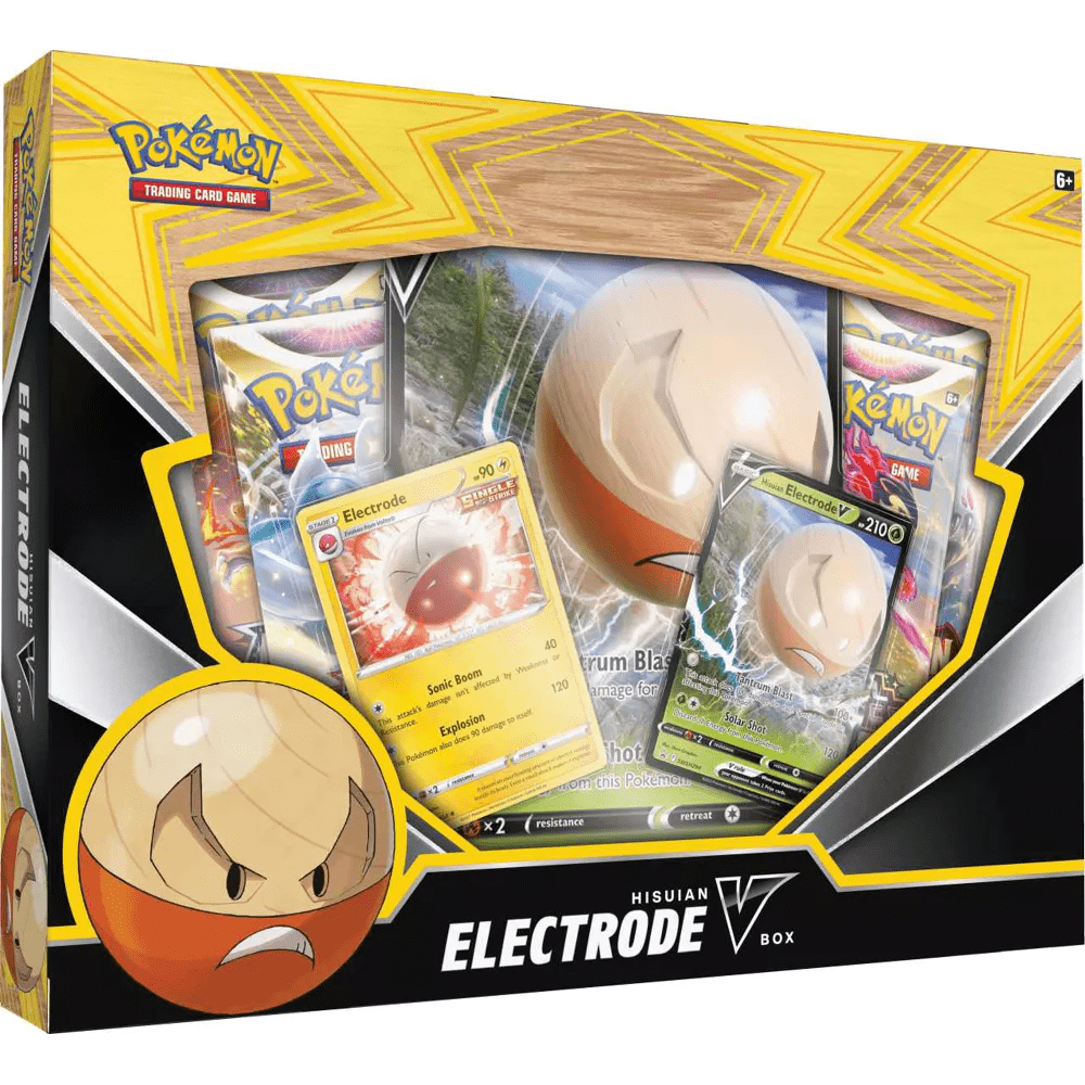 Pokémon Hisuian Electrode V BOX 820650851216