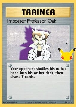 Pokémon Imposter Professor Oak (CEL BS 073) 39244767