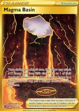 Pokémon Magma Basin (BRS 185) 19888607
