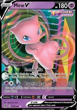 Pokémon Mew V (FST 113) 90588895