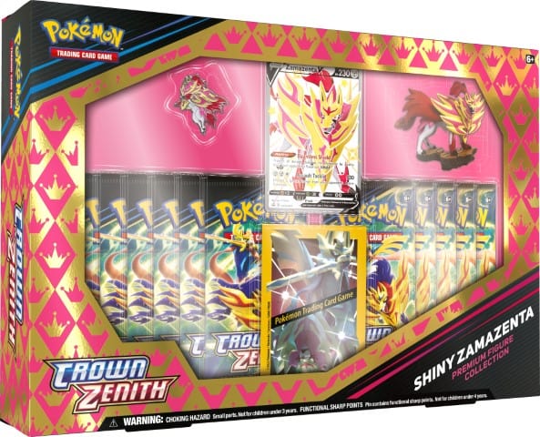 Pokémon Pokemon Crown Zenith Zamazenta Premium Figure Collection 820650851636