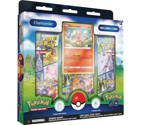 Pokémon Charmander Pokémon Go:  Pin Box Collection 820650850813