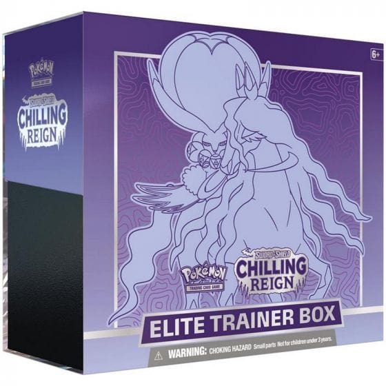 Pokémon Shadow Rider Calyrex Pokemon Sword & Shield Chilling Reign Elite Trainer Box 820650808630