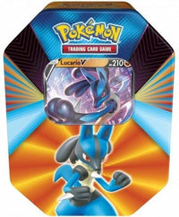 Load image into Gallery viewer, Pokémon Pokémon V Forces Tin - Lucario V 820650808401
