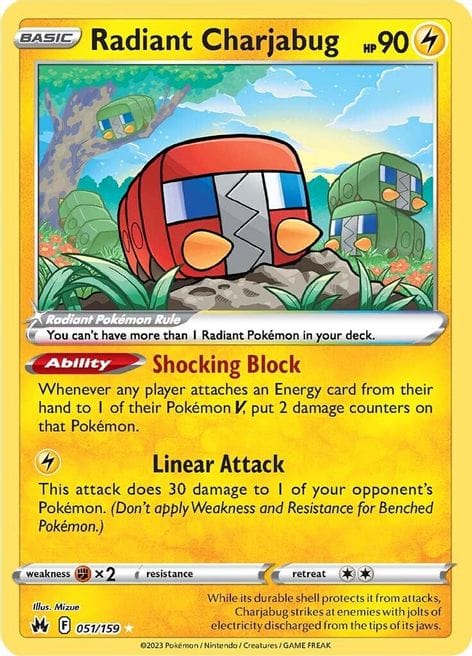 Pokémon Radiant Charjabug (CRZ 051) 98819807