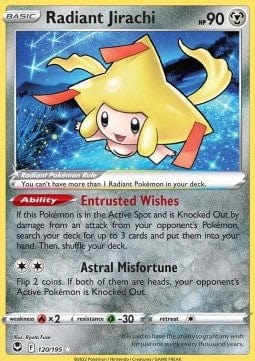 Pokémon Radiant Jirachi (SIT 120) 75901407