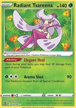 Pokémon Radiant Tsareena (SIT 016) 30681567