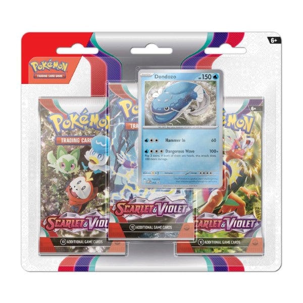 Pokémon Dondozo Scarlet & Violet - 3-Pack Blister 820650853289