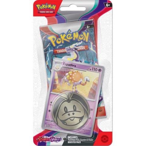 Pokémon Espathra Scarlet & Violet - Checklane Blister 820650853319
