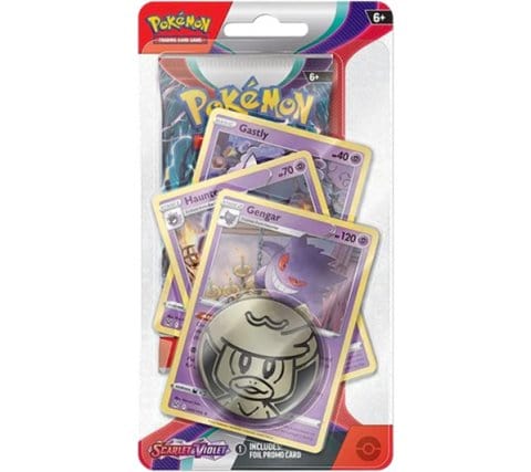 Pokémon Gengar Scarlet & Violet - Premium Checklane Blister 820650853364