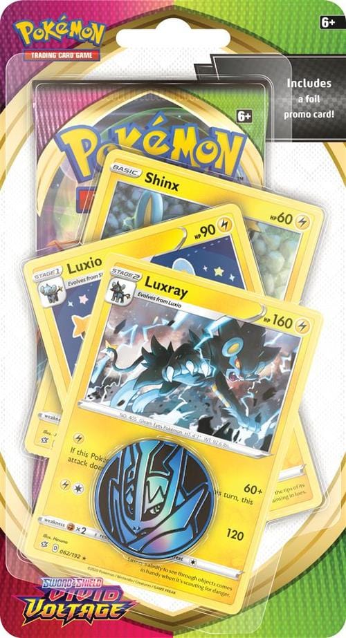 Pokémon Luxray Vivid Voltage - Premium Checklane Blister 44878559