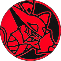 Load image into Gallery viewer, Pokémon Volcanion - Red Rainbow Holofoil - Collectible coin 98671583
