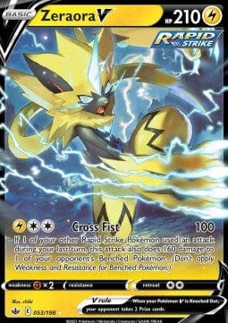 Pokémon Zeraora V (CRE 053) 37928415