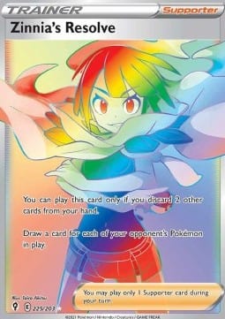 Pokémon Zinnia's Resolve (EVS 225) 89316319